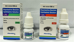 Bepotastine Besilate Solution/Drops;Ophthalmic 1.5%