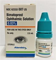 Bimatoprost Solution/Drops;Ophthalmic