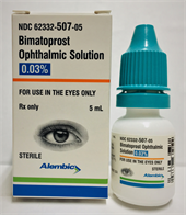 Bimatoprost Solution/Drops;Ophthalmic