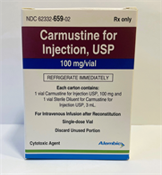 Carmustine Injection; Injectable