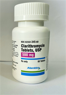 Clarithromycin Tablet;Oral