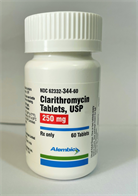 Clarithromycin Tablet;Oral