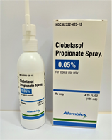 Clobetasol Propionate Spray;Topical