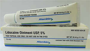 Lidocaine Ointment;Topical