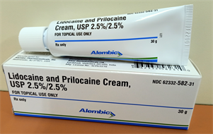 Lidocaine; Prilocaine Cream; Topical