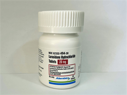 Lurasidone Hydrochloride Tablet; Oral