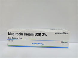 Mupirocin Calcium Cream; Topical