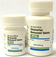 Olmesartan Medoxomil Tablet;Oral