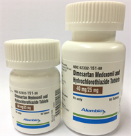 Hydrochlorothiazide; Olmesartan Medoxomil Tablet;Oral