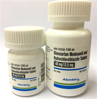 Hydrochlorothiazide; Olmesartan Medoxomil Tablet;Oral