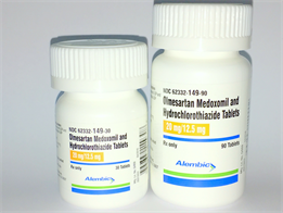 Hydrochlorothiazide; Olmesartan Medoxomil Tablet;Oral