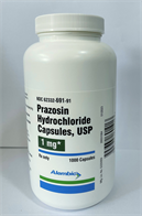 Prazosin Hydrochloride Capsule; Oral