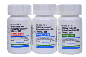 Hydrochlorothiazide; Telmisartan Tablet;Oral