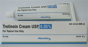 Tretinoin Cream;Topical 0.05%