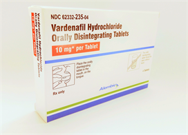 Vardenafil Hydrochloride Tablet, Orally Disintegrating;Oral